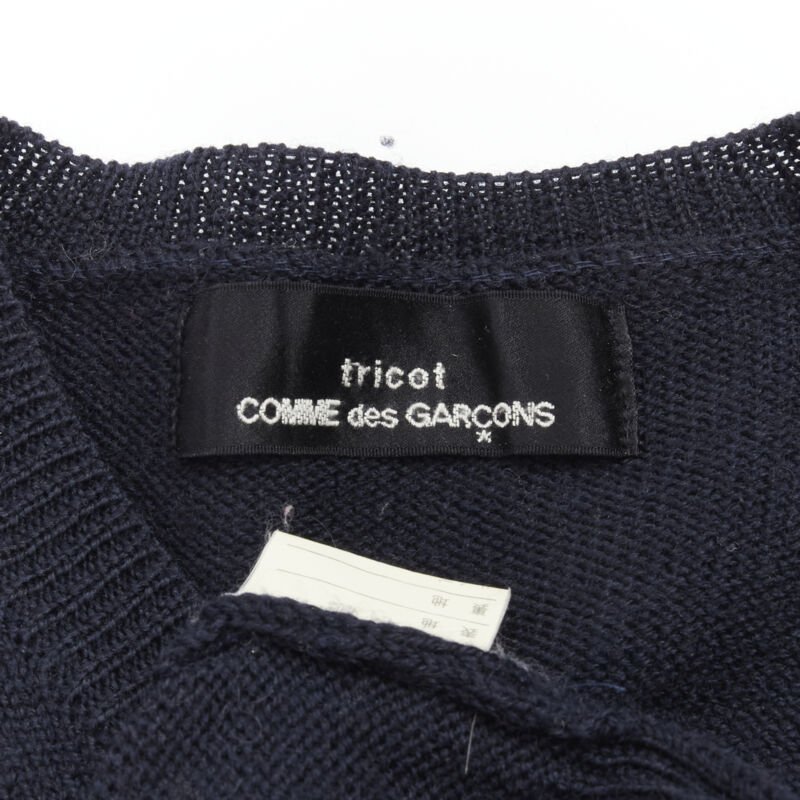 Comme Des Garcons Pinched Bow Sweater - Image 11