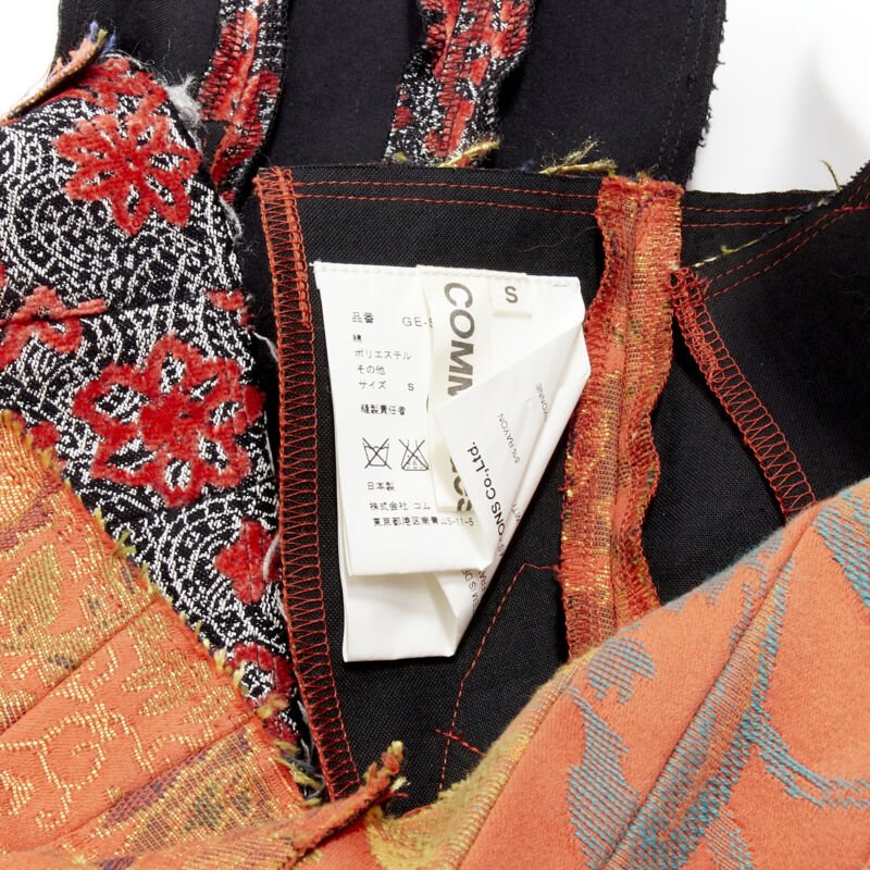 Comme Des Garcons Jacquard Devore Skirt - Image 12