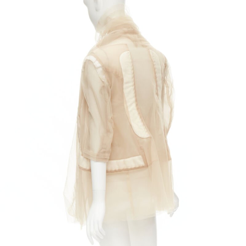 Comme Des Garcons Tulle Inside Jacket - Detail 1
