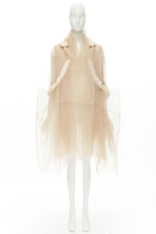 Comme Des Garcons Sheer Long Jacket - Image 13