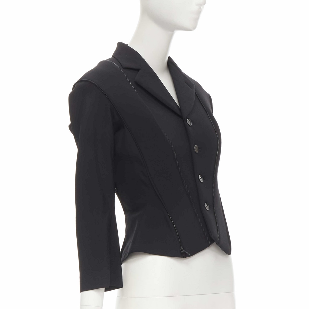 Junya Watanabe Neoprene Blazer - 4