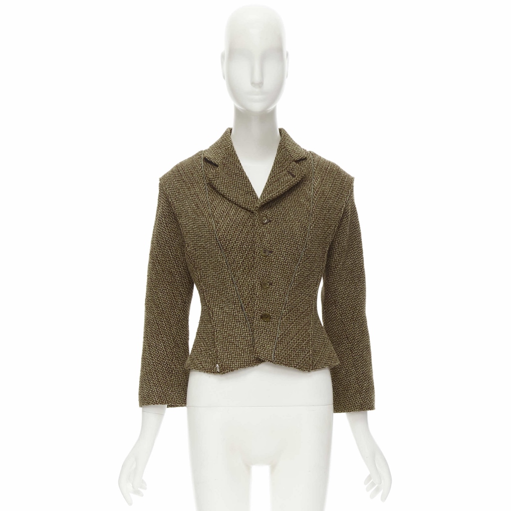 Junya Watanabe Tweed Transformable Jacket - Image 13