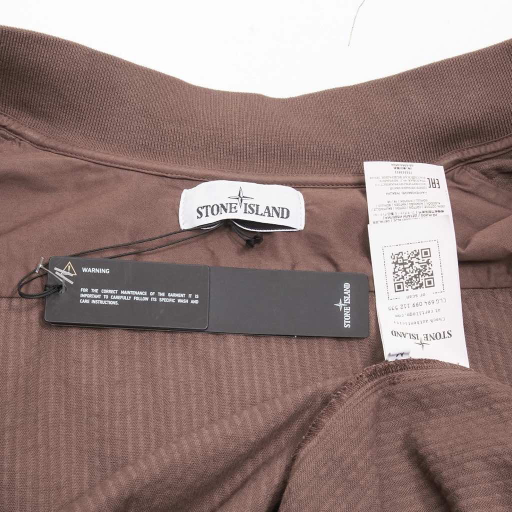 Stone Island Brown Corduroy Bomber Jacket - Image 12