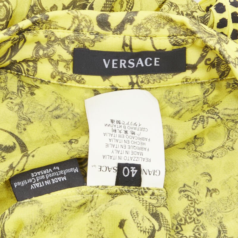 Versace Baroque Print Shirt - Image 11
