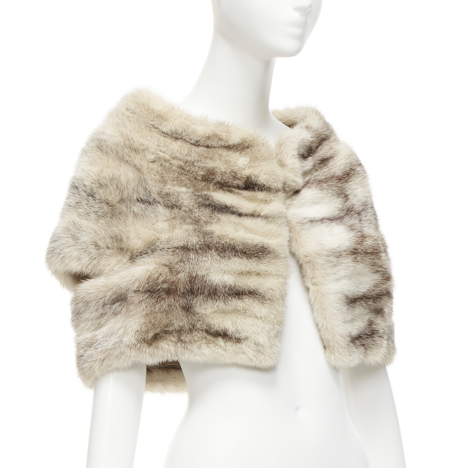 Marni Fur Bolero Jacket - Back view
