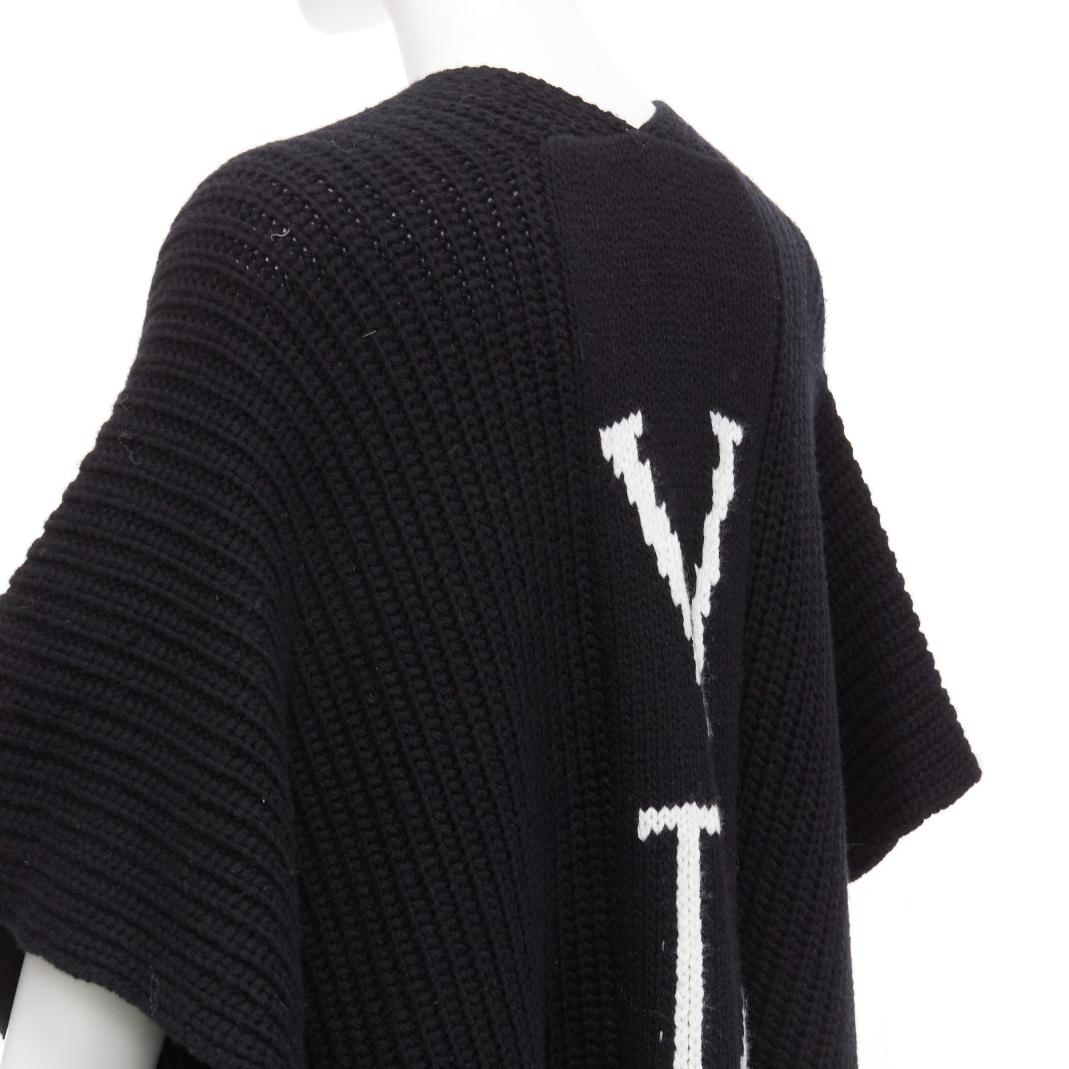 Valentino Garavani Logo Poncho Cardigan - Detail 1