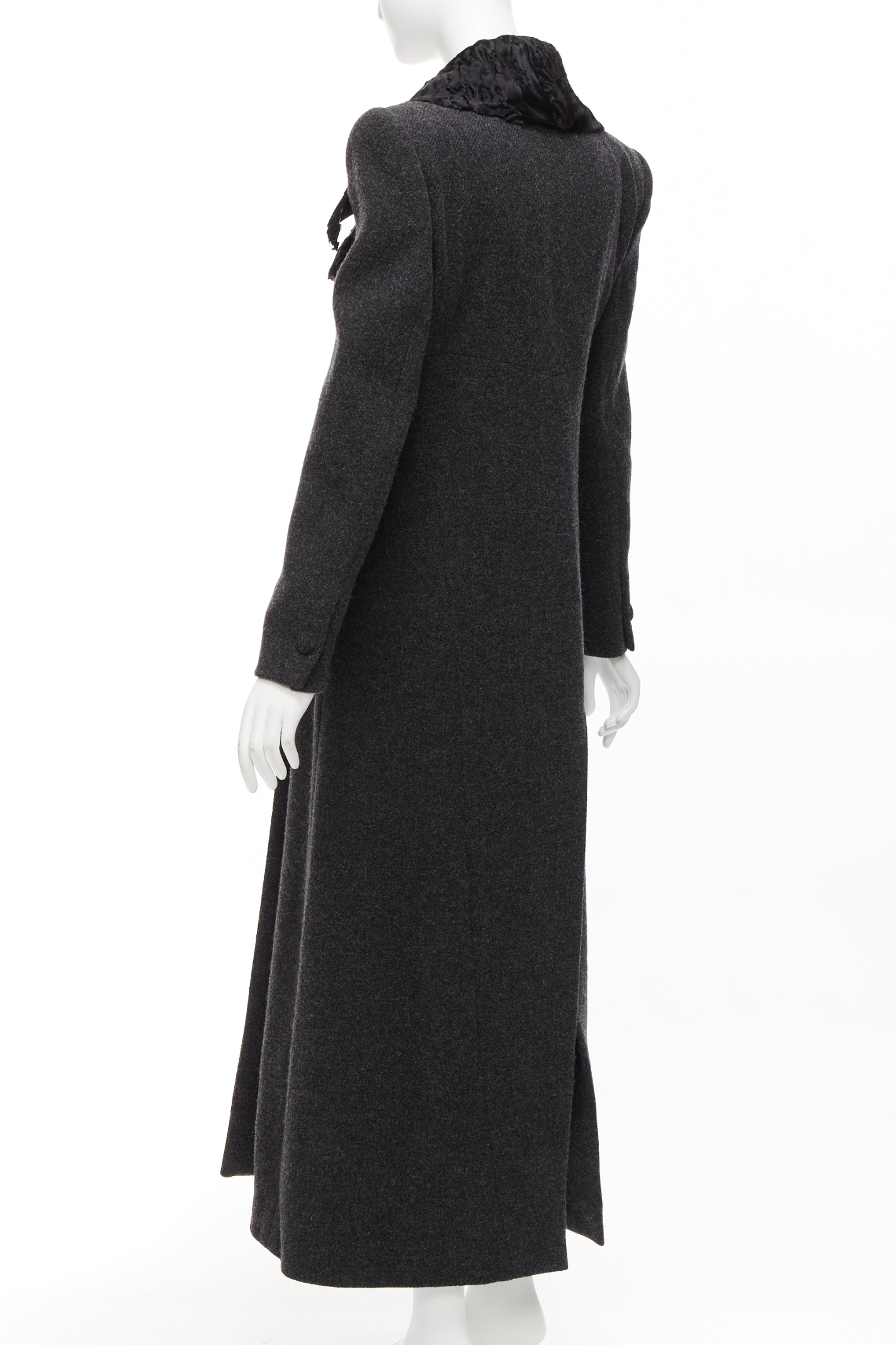 Fendi Astrakhan Longline Coat - Detail 2