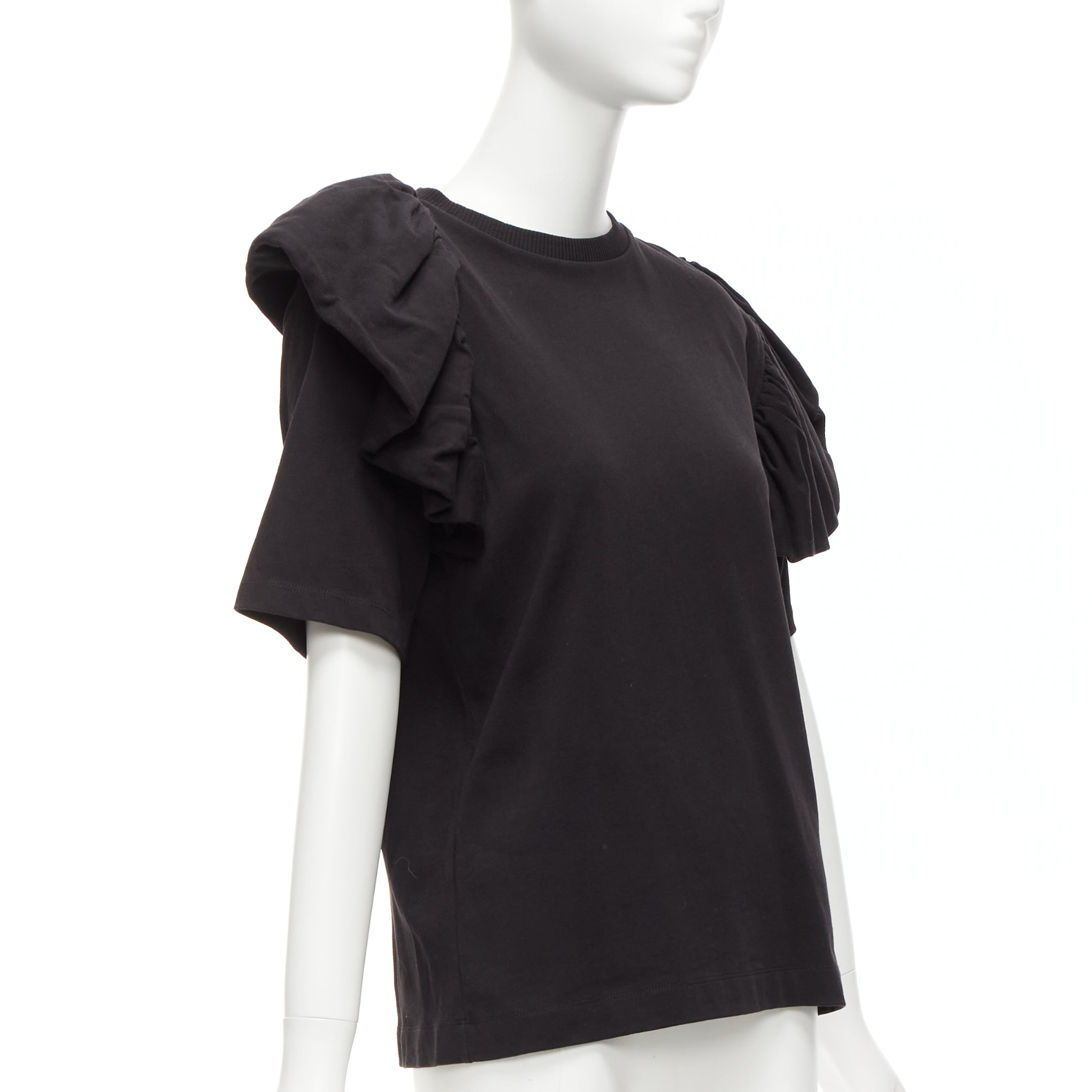 Dries Van Noten Asymmetric Ruffle Top - Image 6