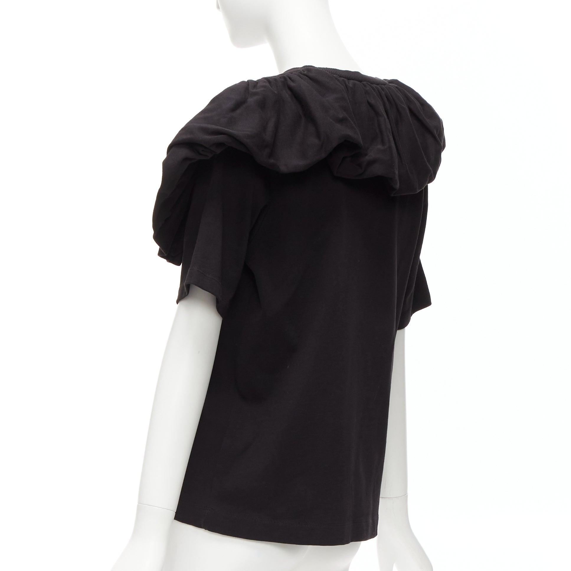 Dries Van Noten Asymmetric Ruffle Top - Detail 1