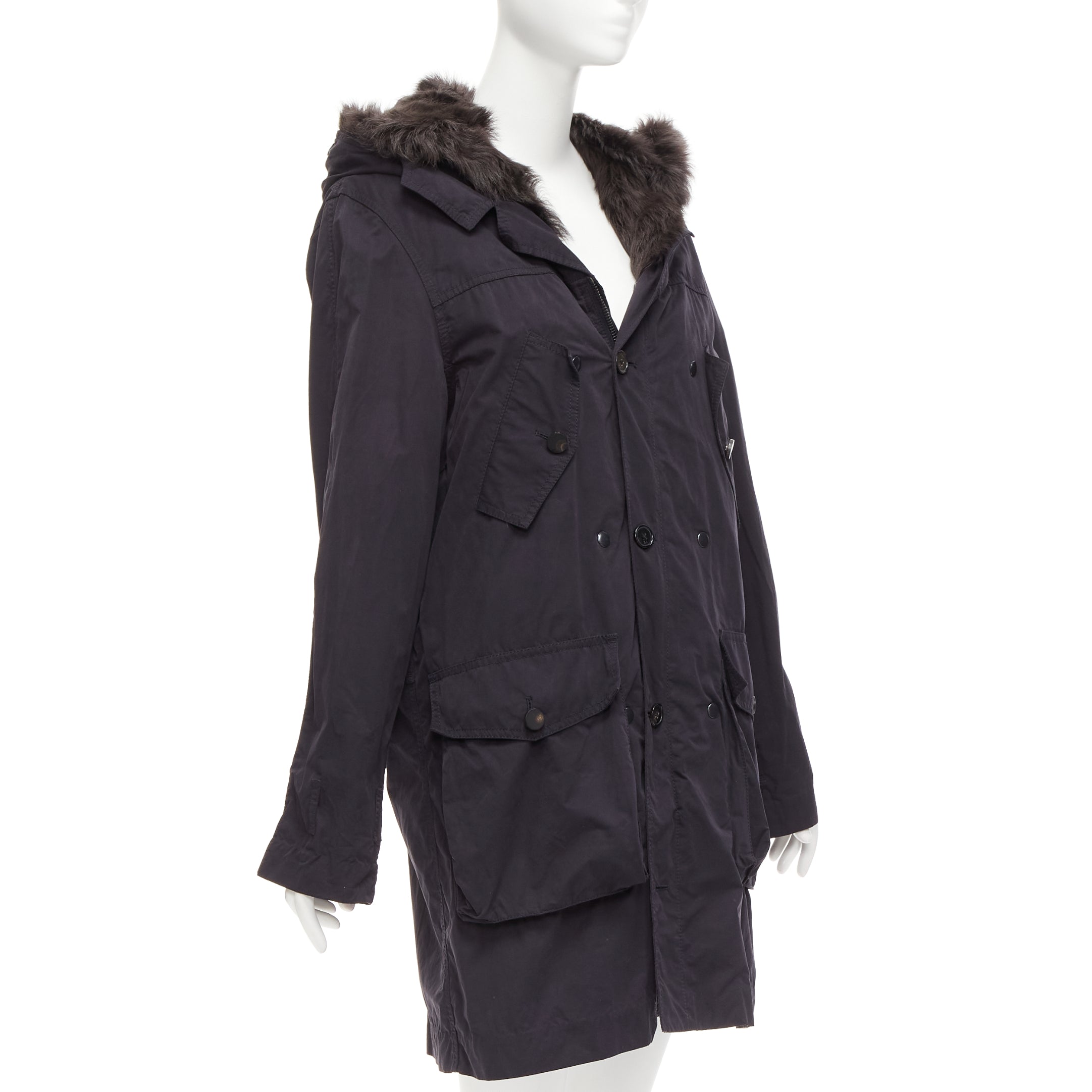 3.1 Phillip Lim Fur Lined Parka Coat - 4