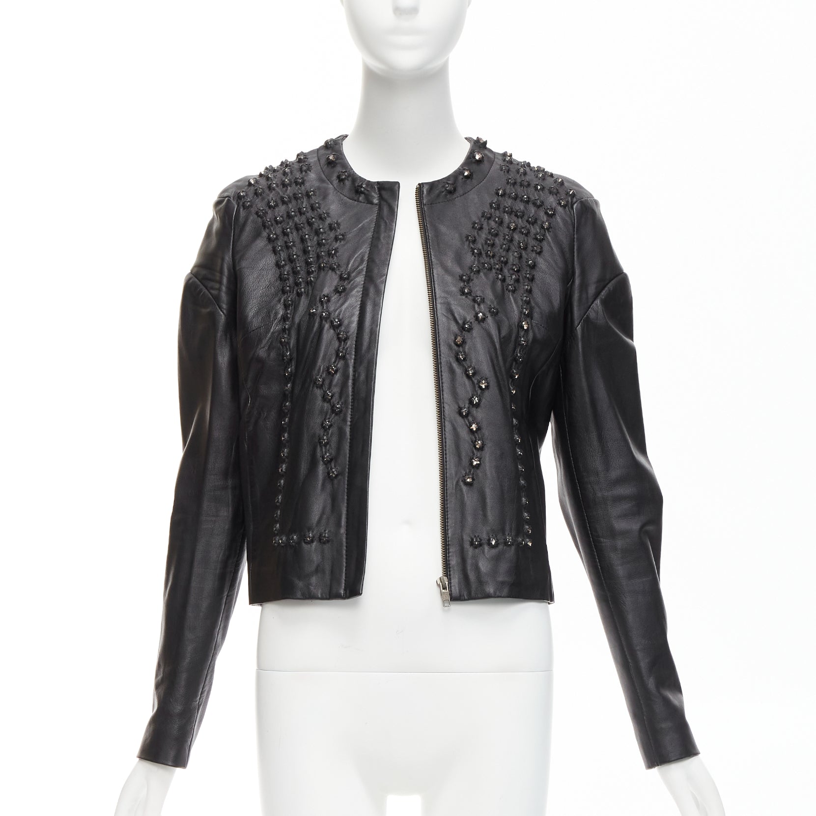 Givenchy Crystal Leather Jacket
