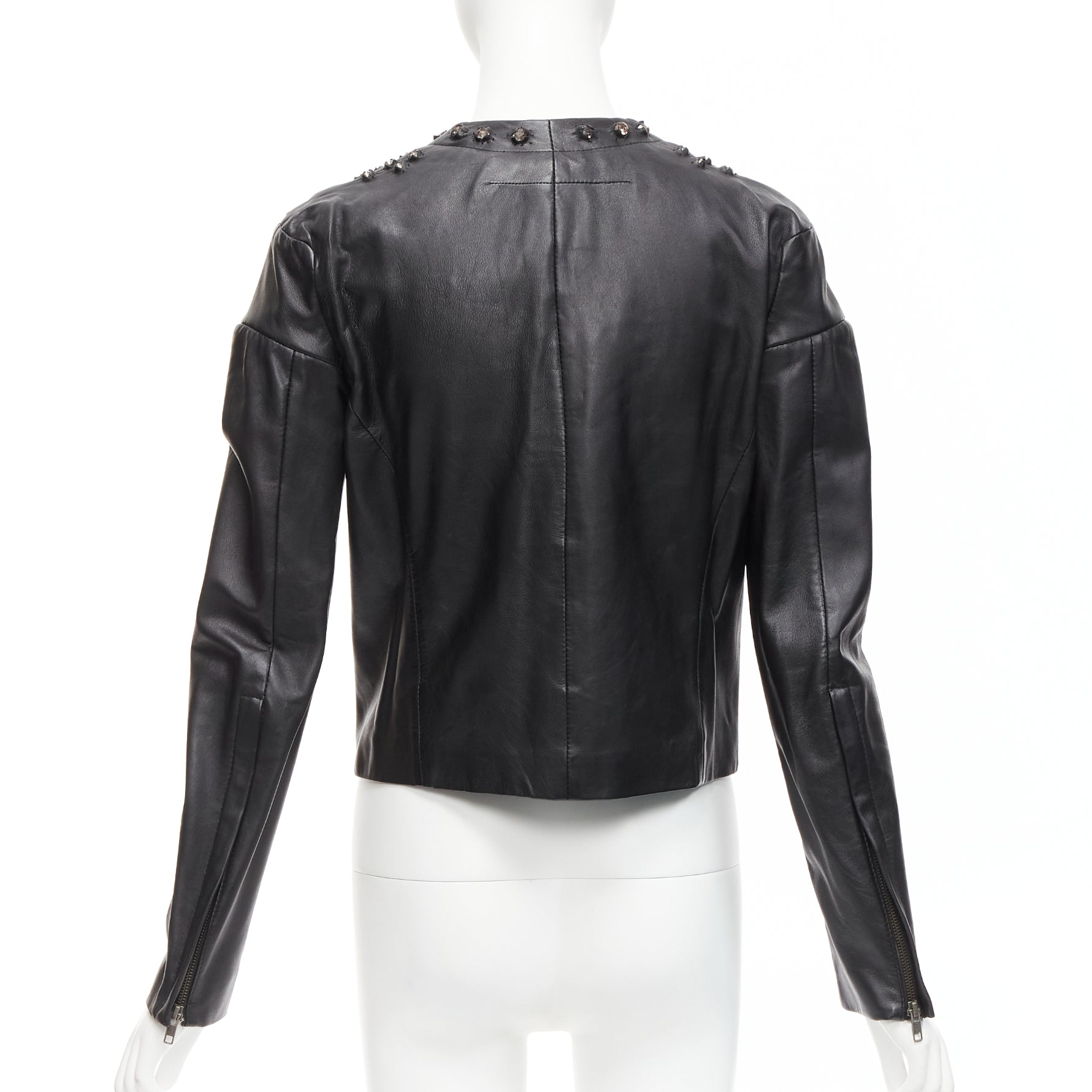Givenchy Crystal Leather Jacket - Detail 1