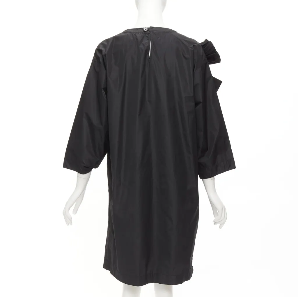 Dries Van Noten Keyhole Tent Dress Black Polyester Very good - Box View