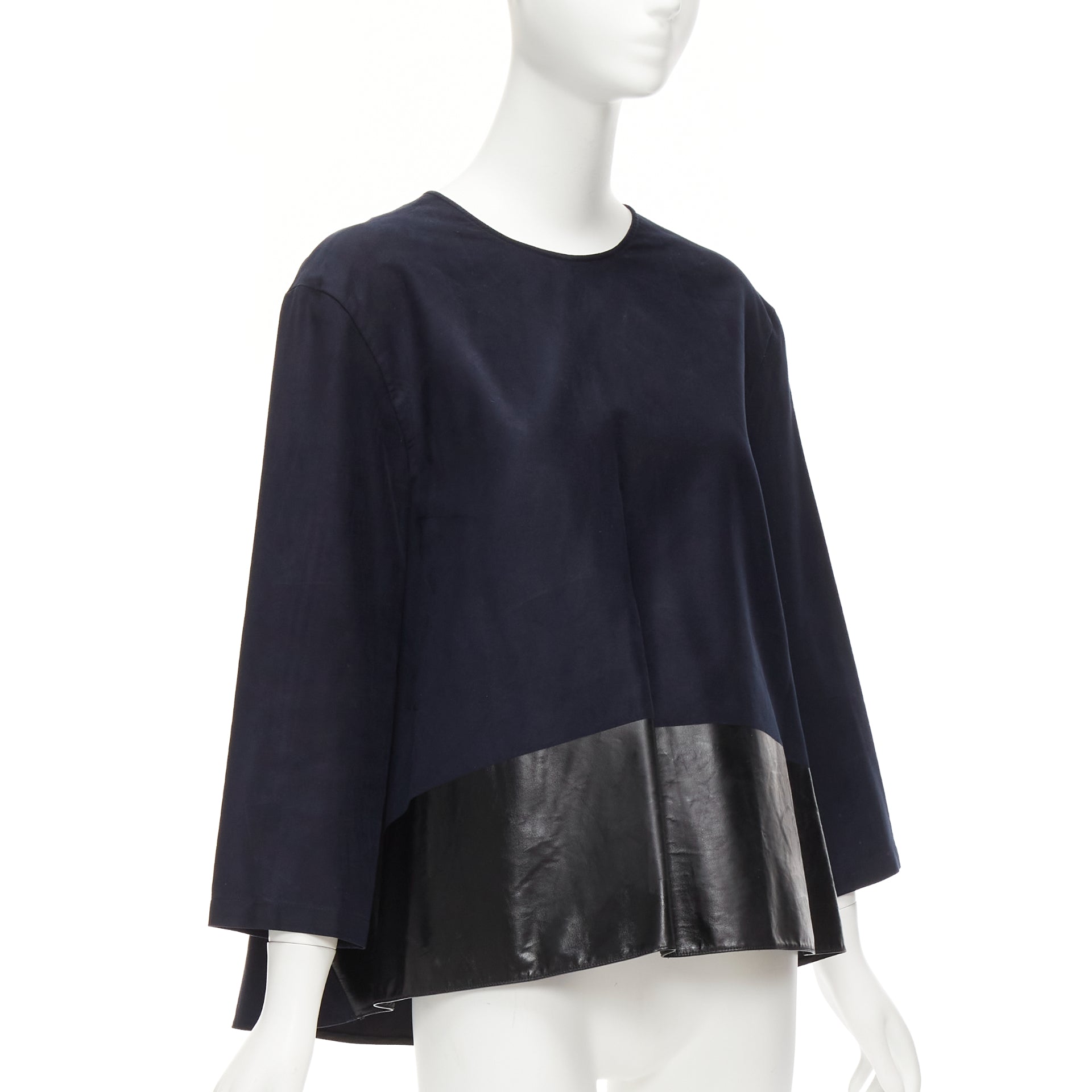 Balenciaga Coated Hem Top