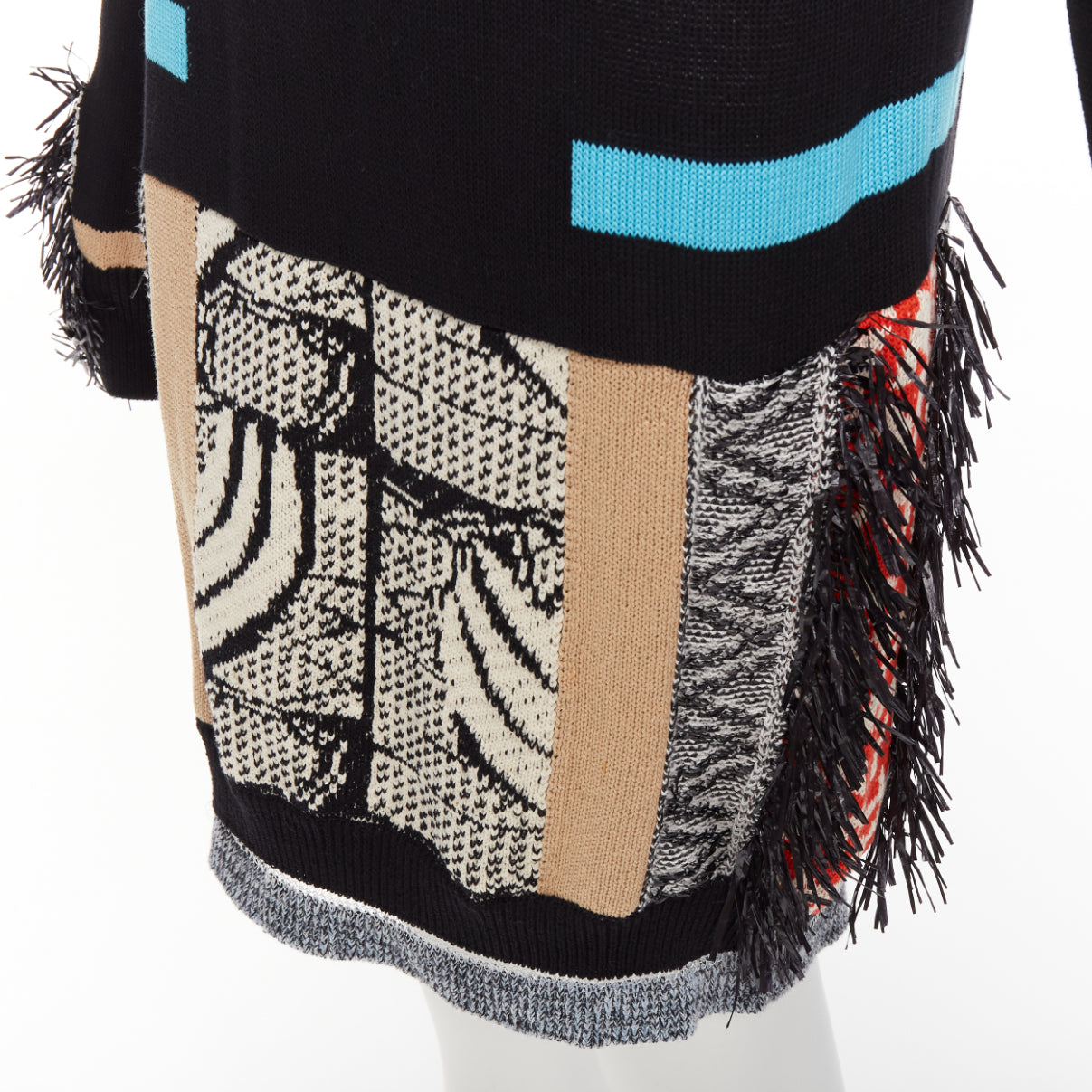 Toga Archives Fringe Motif Dress - Detail 2