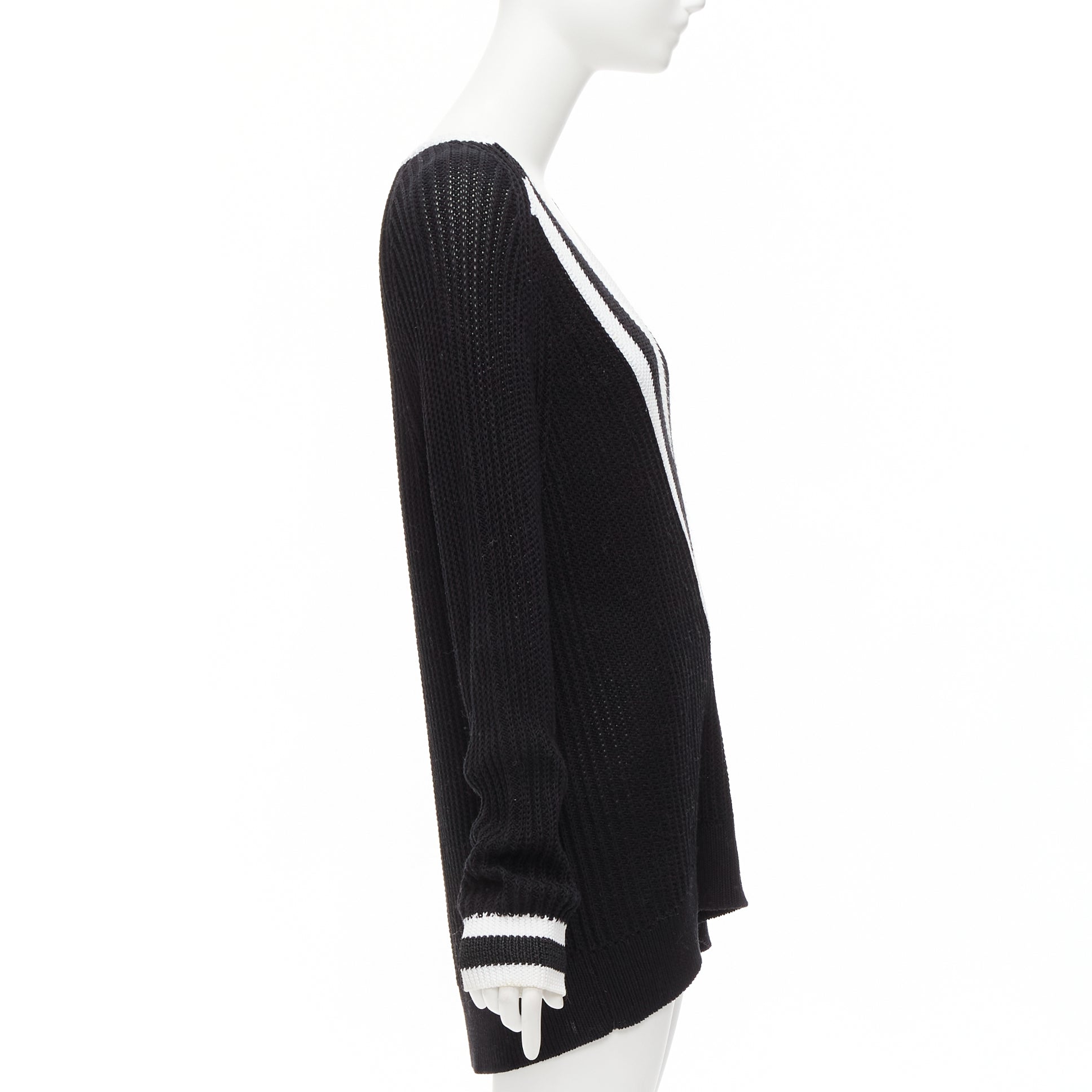 Rag & Bone Deep V Varsity Sweater - Image 6