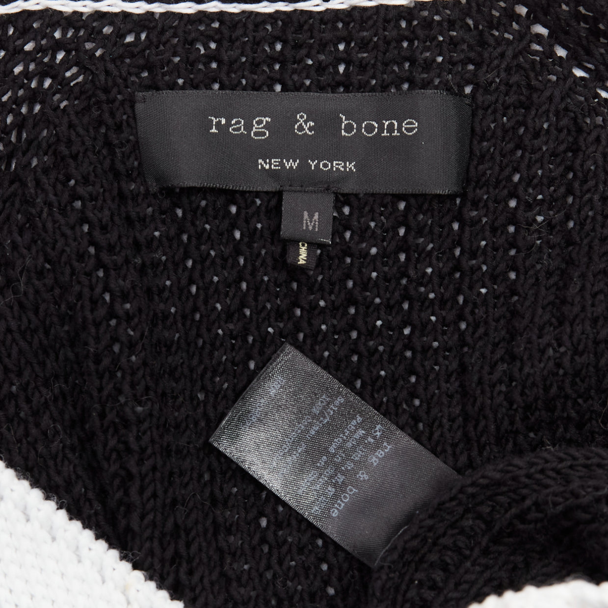 Rag & Bone Deep V Varsity Sweater - Image 10