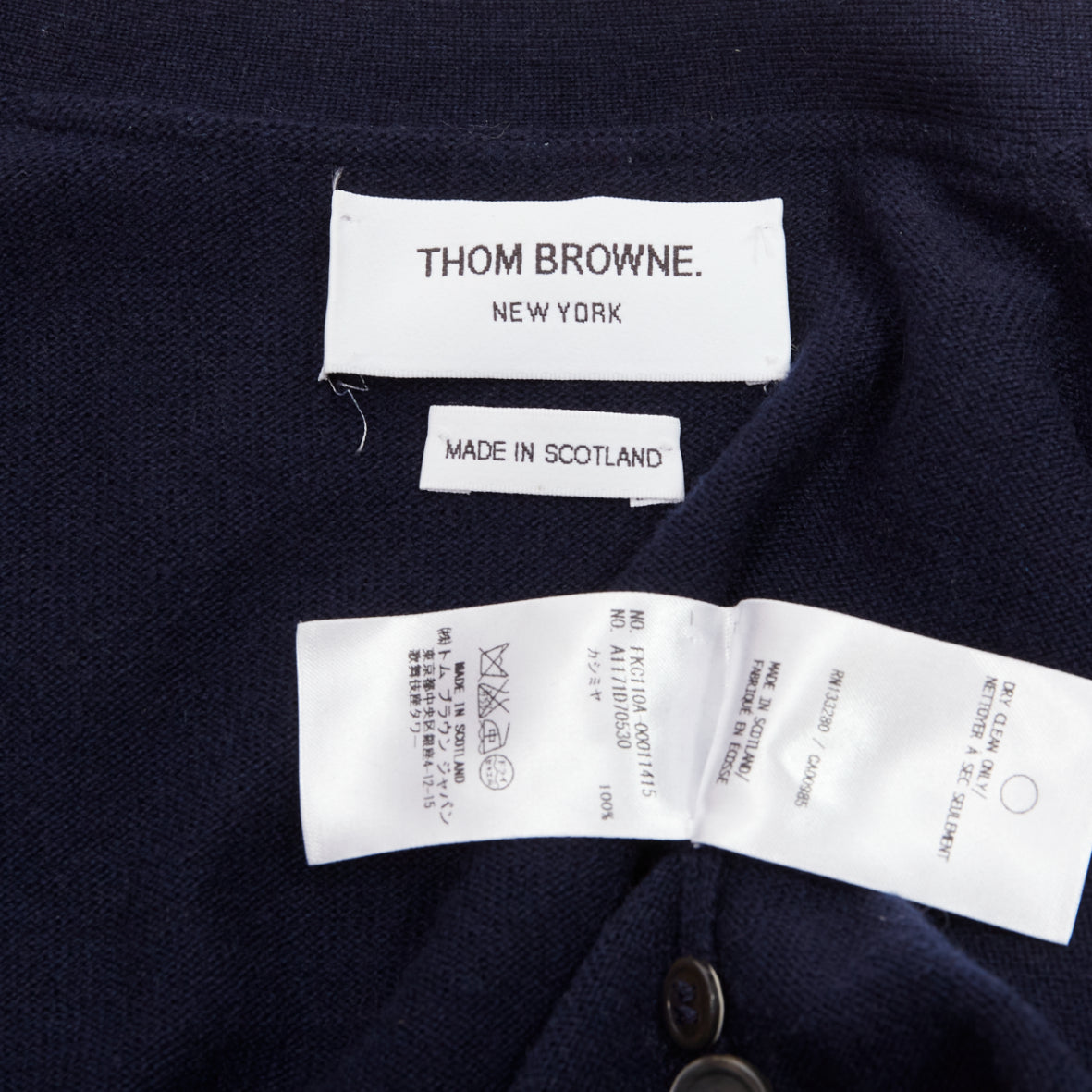 Thom Browne Button Side Cardigan - Image 11