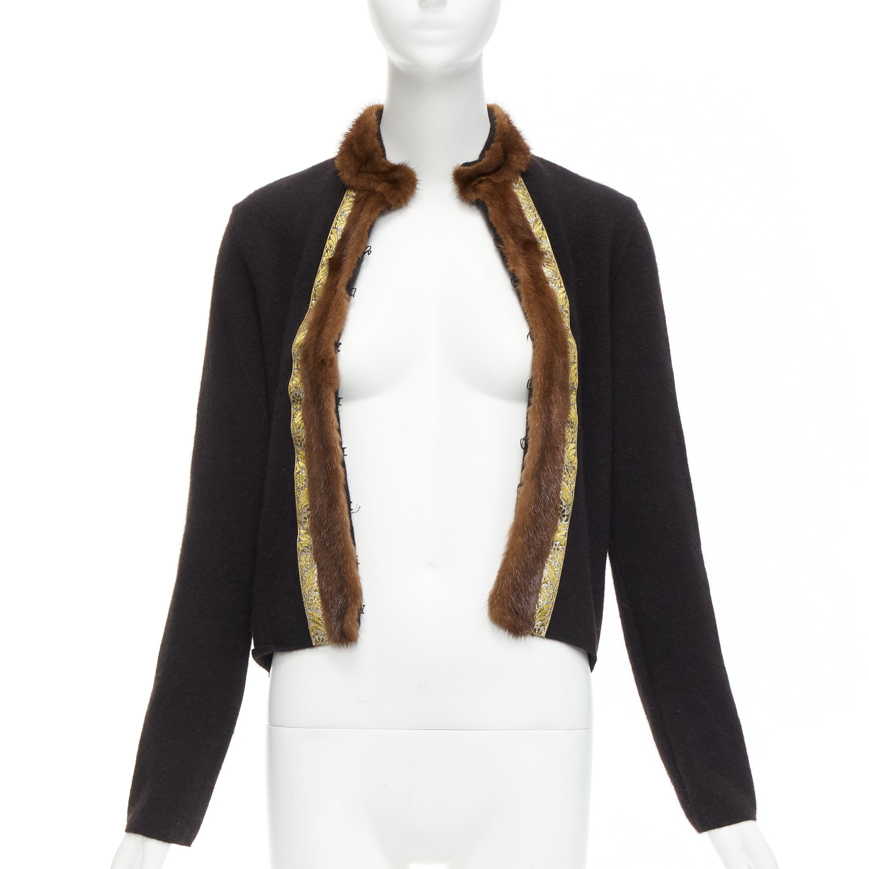 Etro Fur Collar Cardigan - Image 6