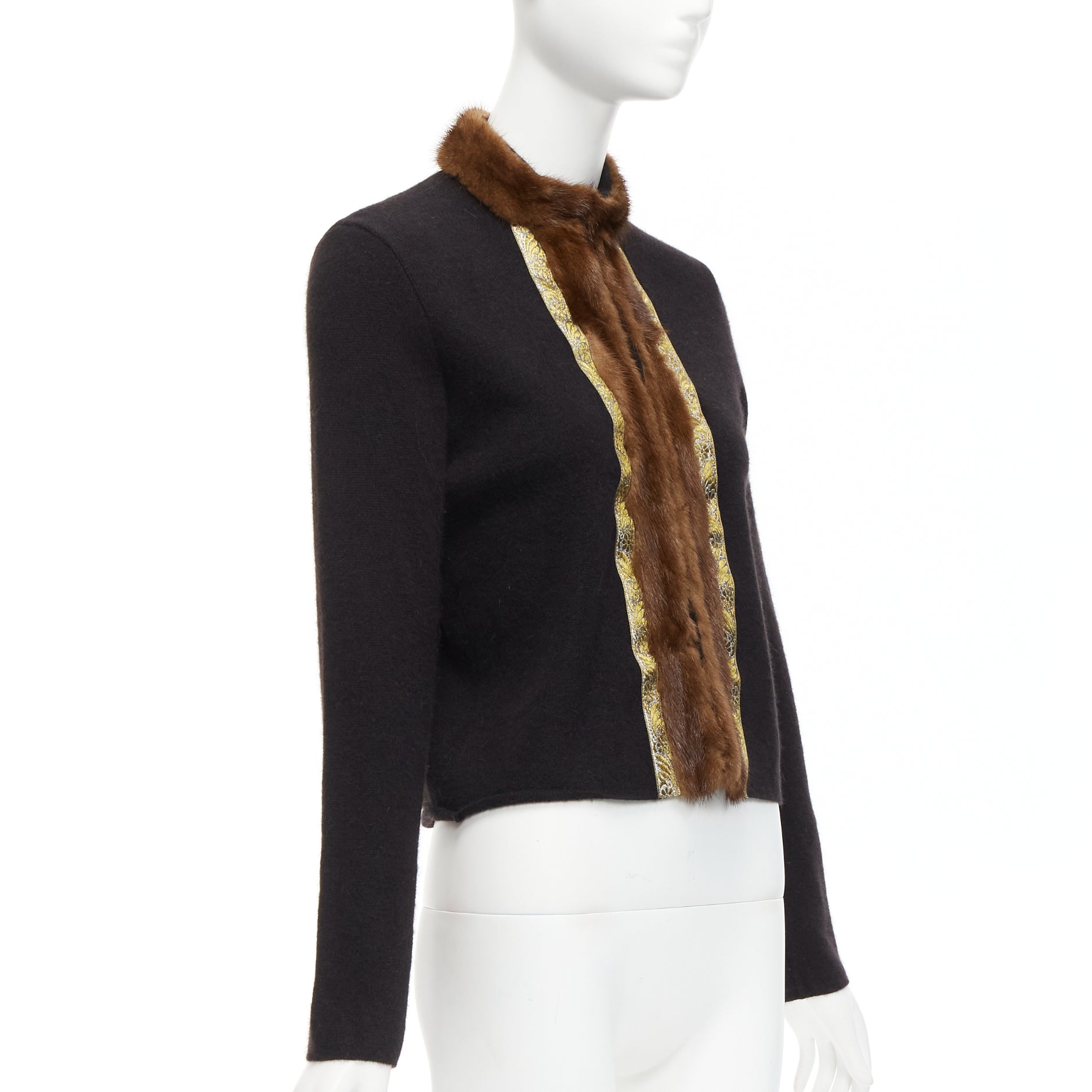 Etro Fur Collar Cardigan - 4