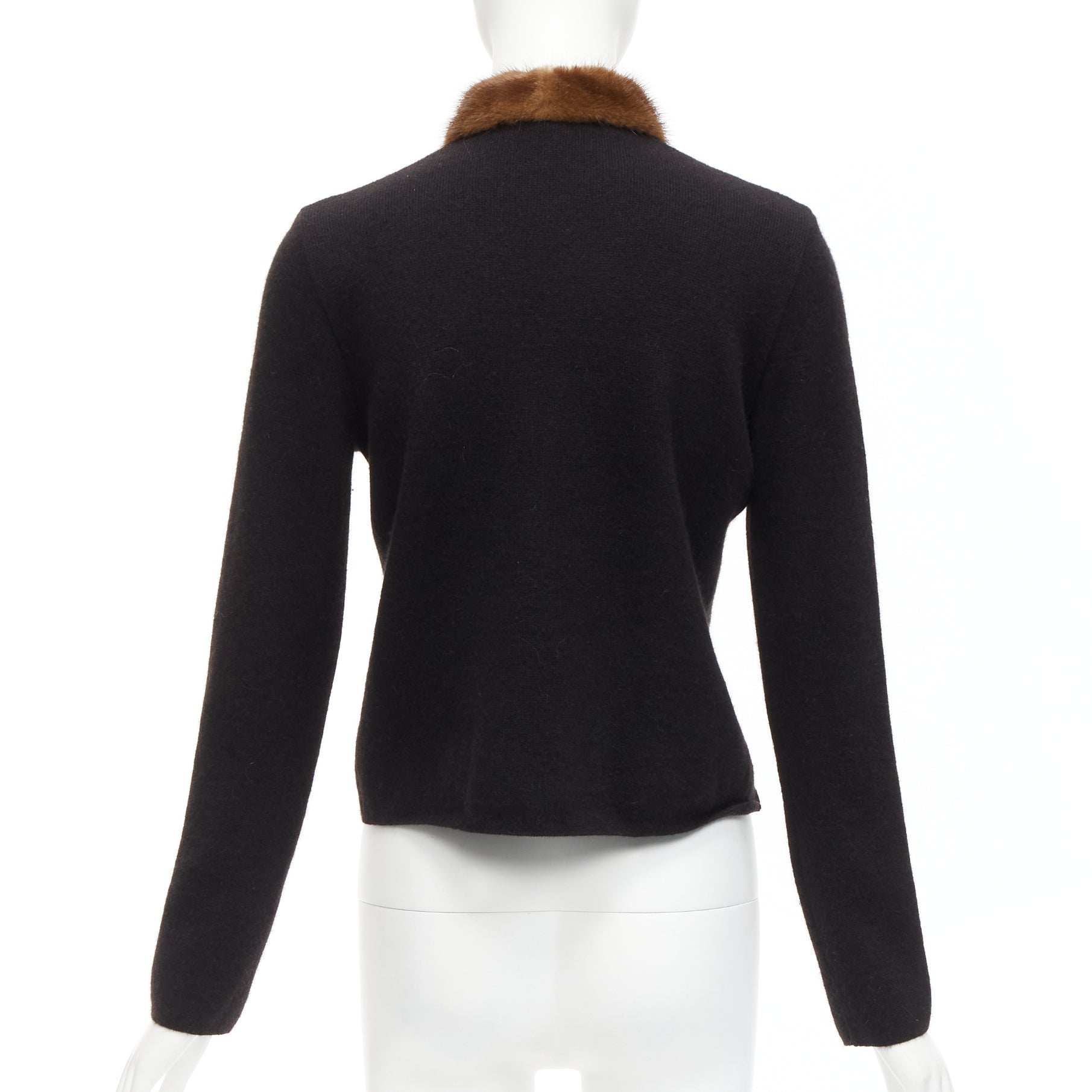 Etro Fur Collar Cardigan - Detail 1