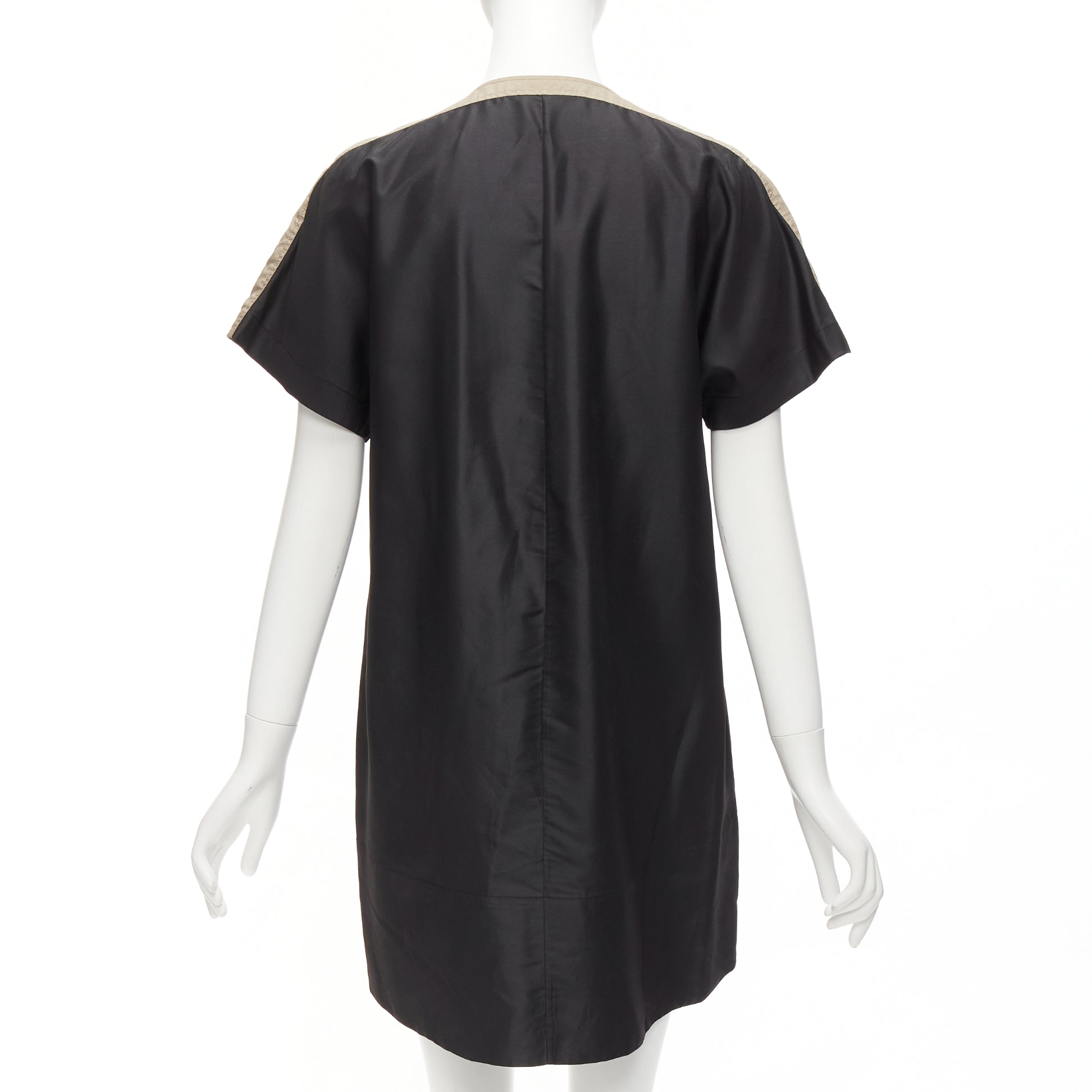 Balenciaga Colorblock Shirt Dress - Side view
