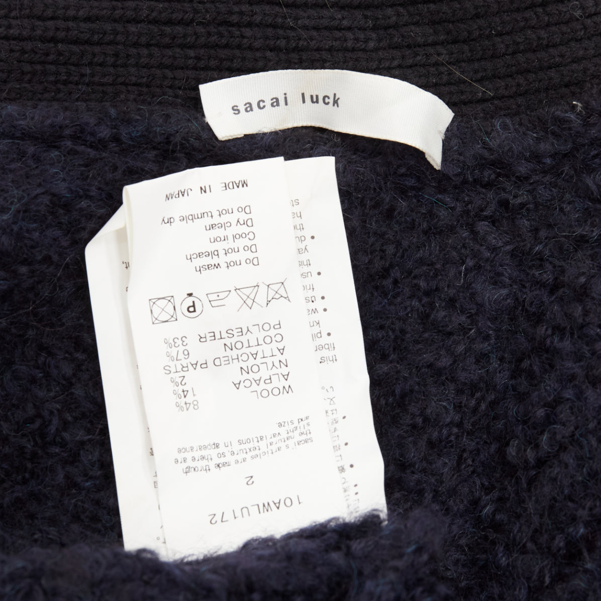 Sacai Patch Pocket Cardigan - Image 10