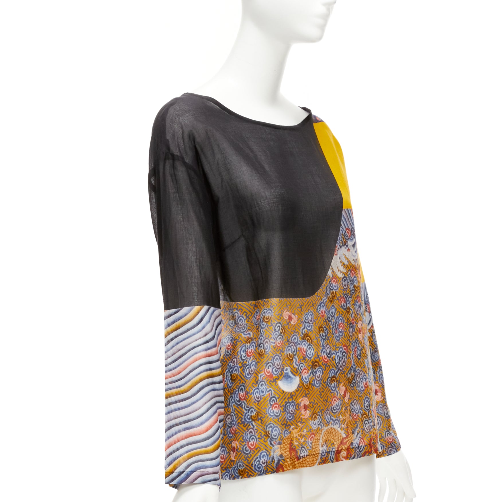 Dries Van Noten Oriental Print Top - Image 6