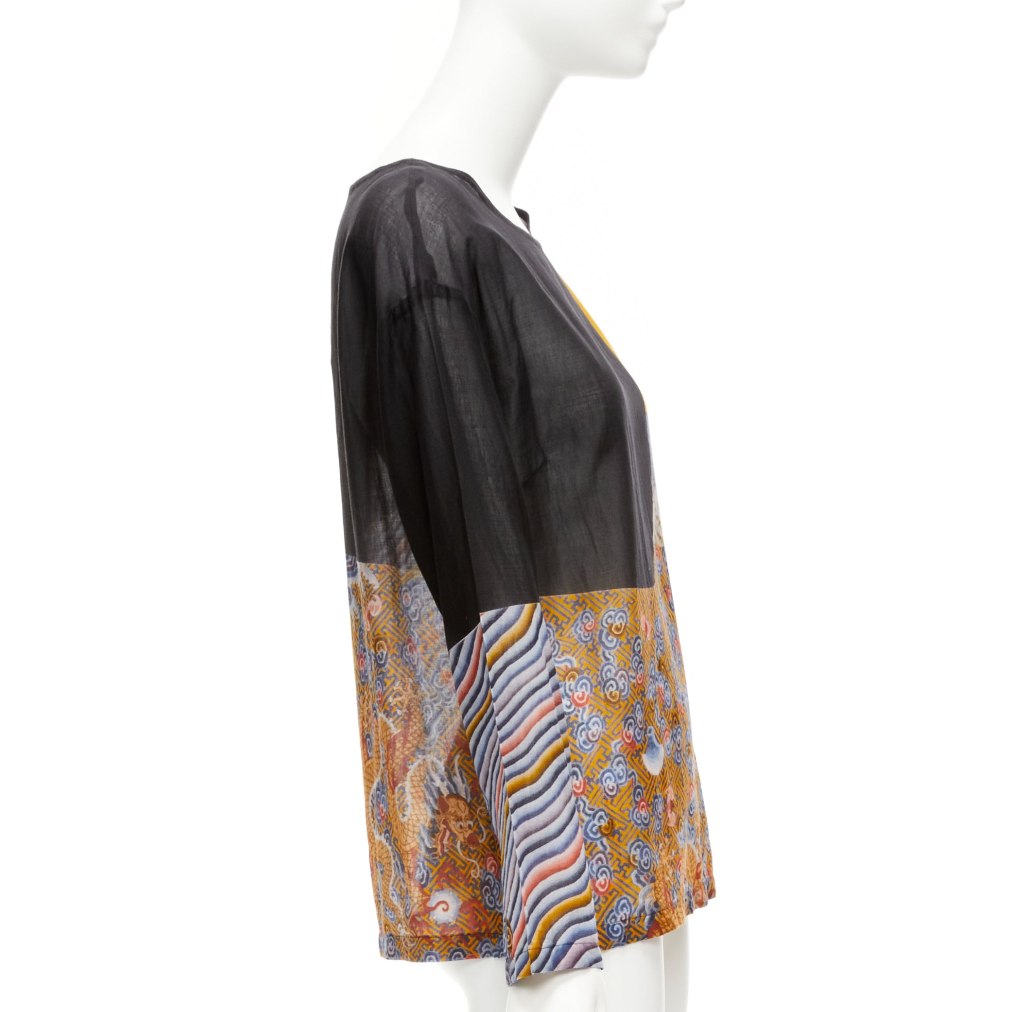 Dries Van Noten Oriental Print Top - 4