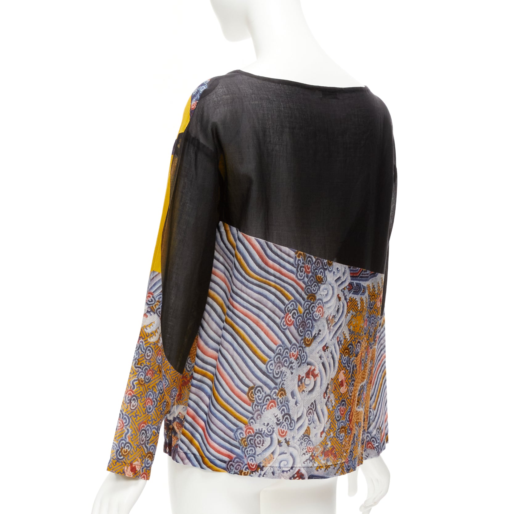 Dries Van Noten Oriental Print Top - Detail 1