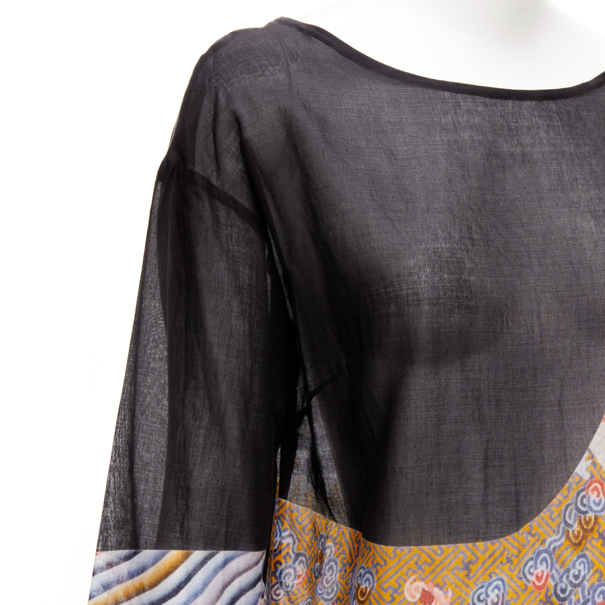 Dries Van Noten Oriental Print Top - Detail 2