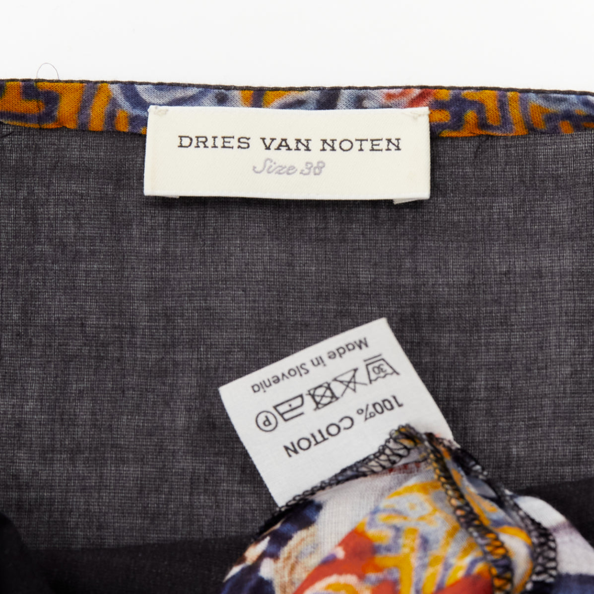 Dries Van Noten Oriental Print Top - Image 10