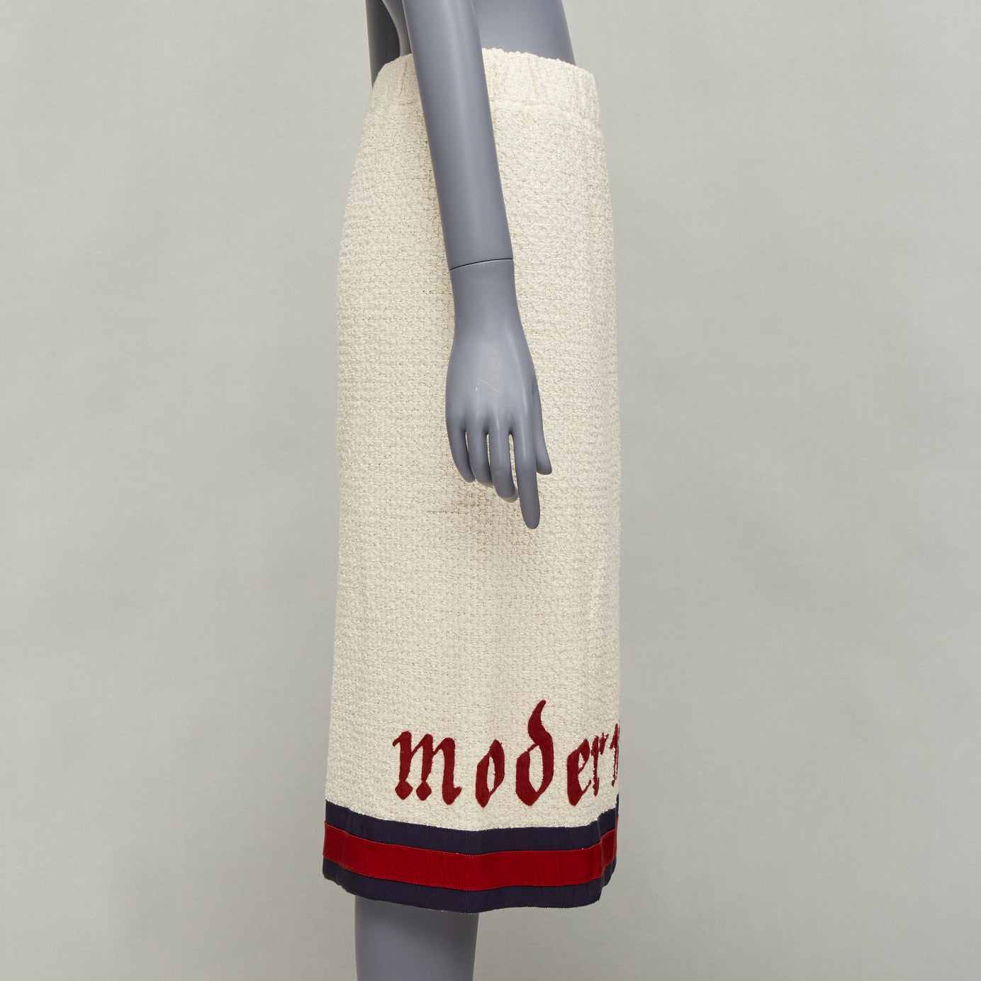 Gucci Boucle Trim Skirt - 4