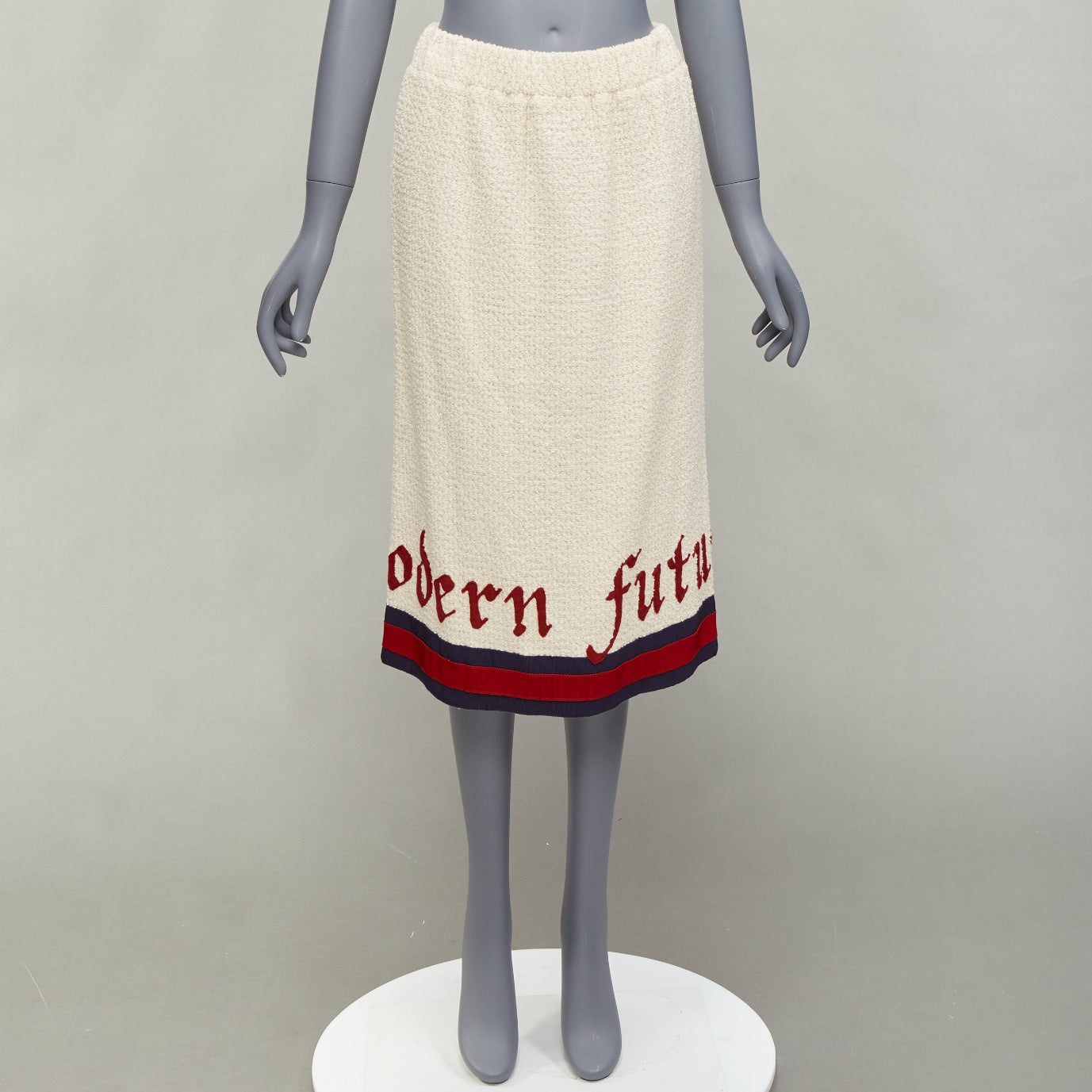 Gucci Boucle Trim Skirt - Image 11