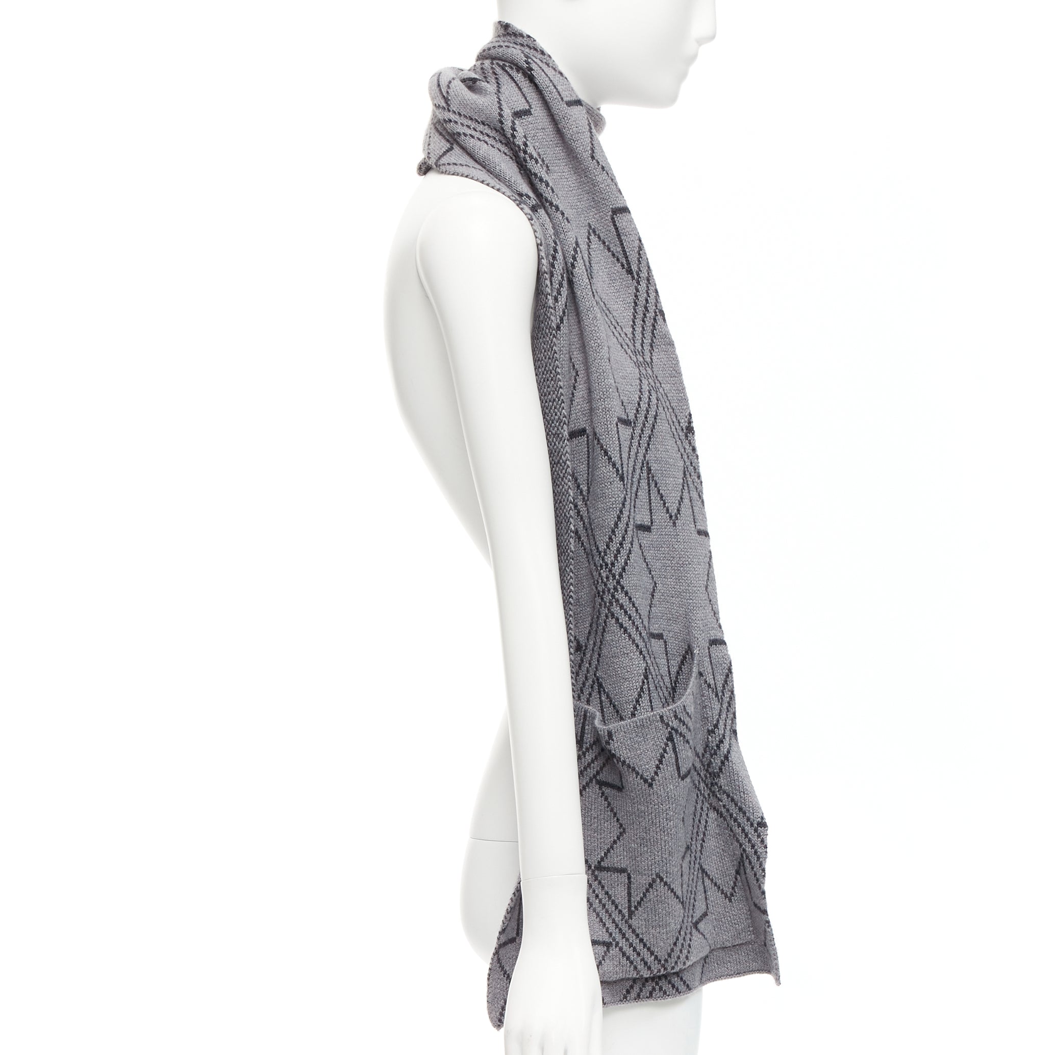 Thom Browne Graphic Star Scarf - 4