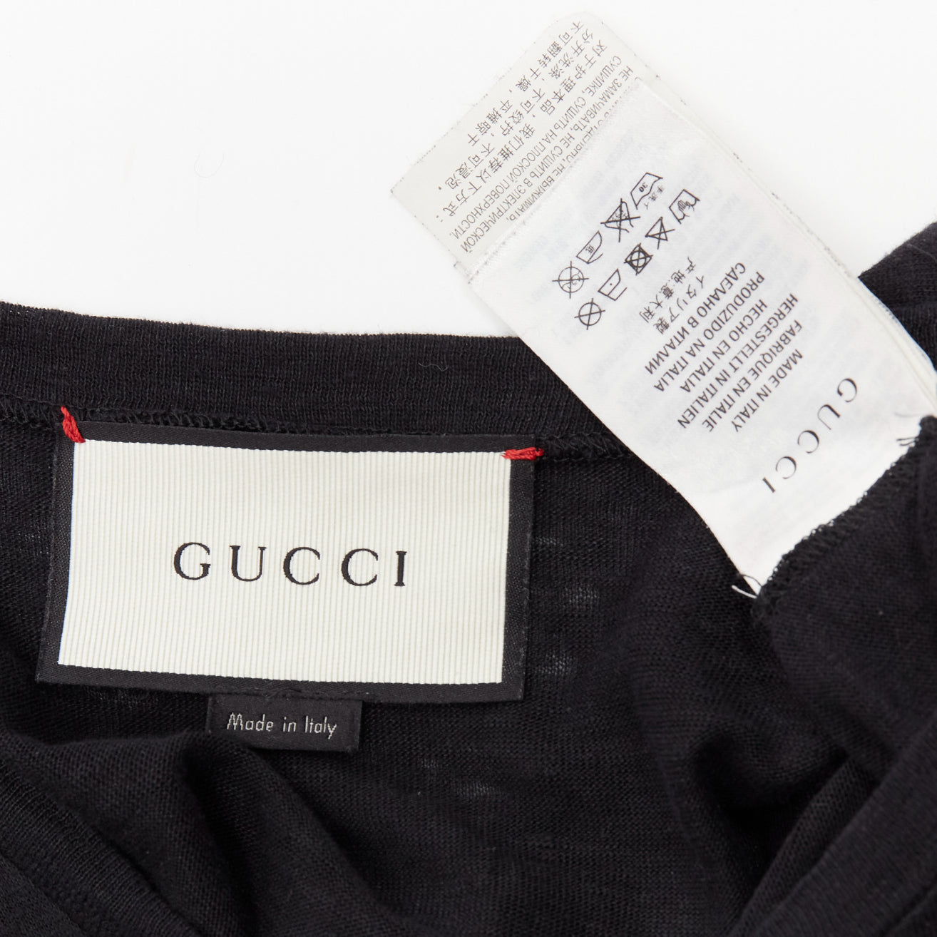 Gucci Tiger Rose Patch Tee - Image 10