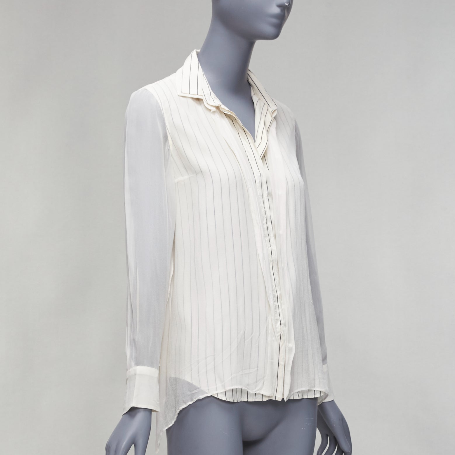 Brunello Cucinelli Layered Sheer Shirt - Image 6