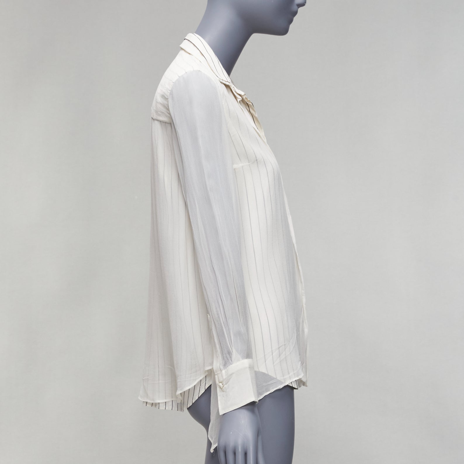 Brunello Cucinelli Layered Sheer Shirt - 4