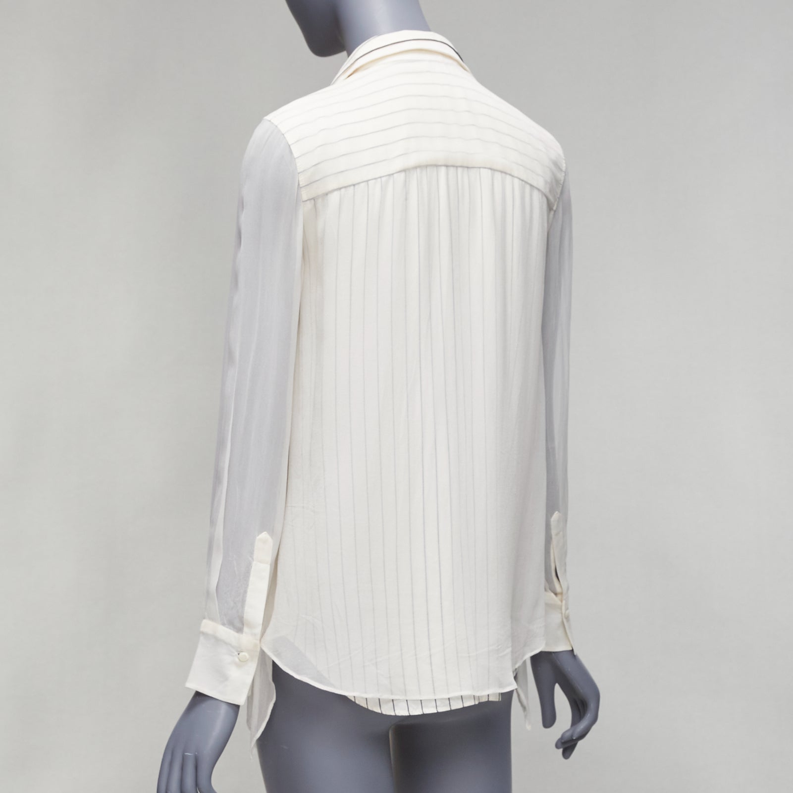 Brunello Cucinelli Layered Sheer Shirt - Detail 1