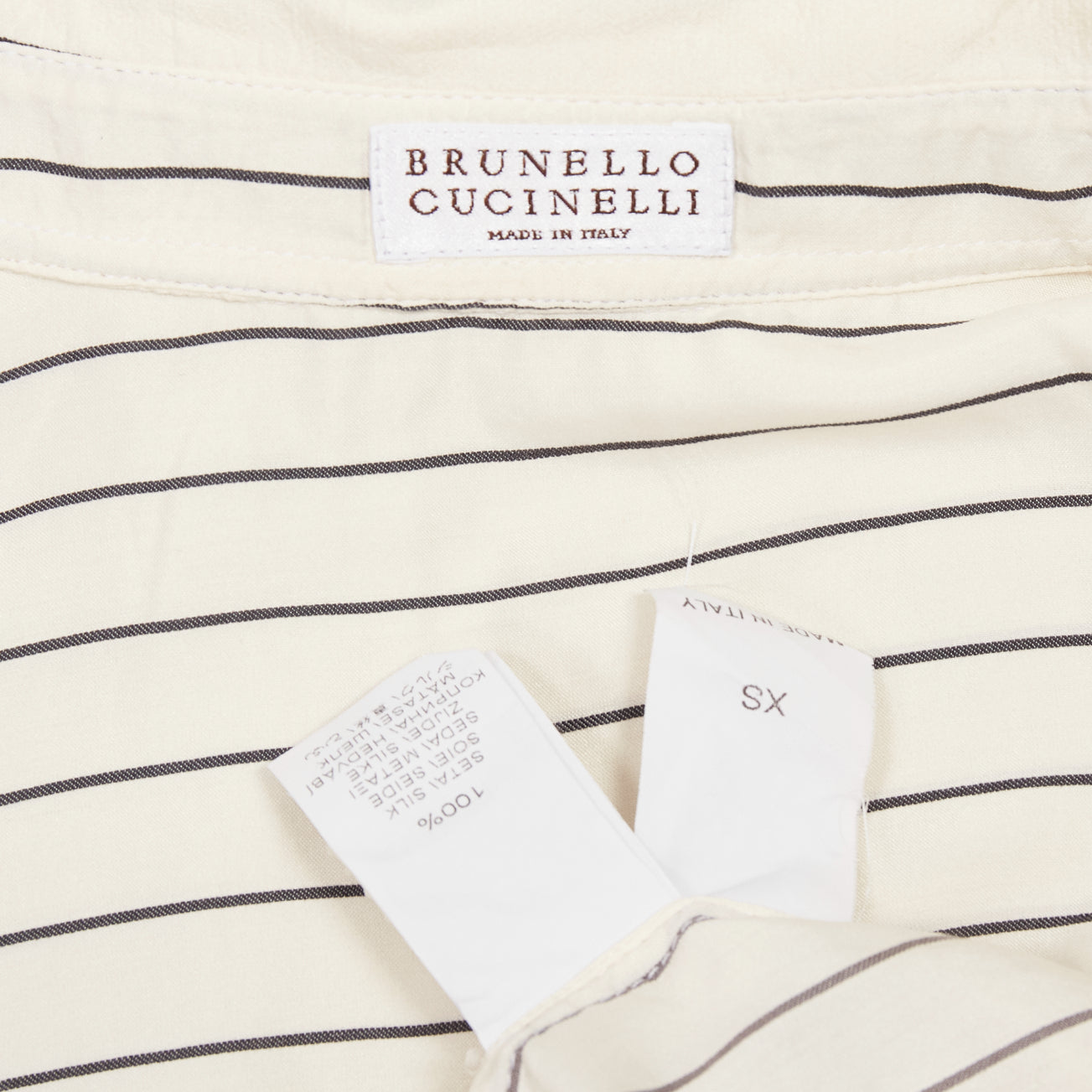 Brunello Cucinelli Layered Sheer Shirt - Image 10