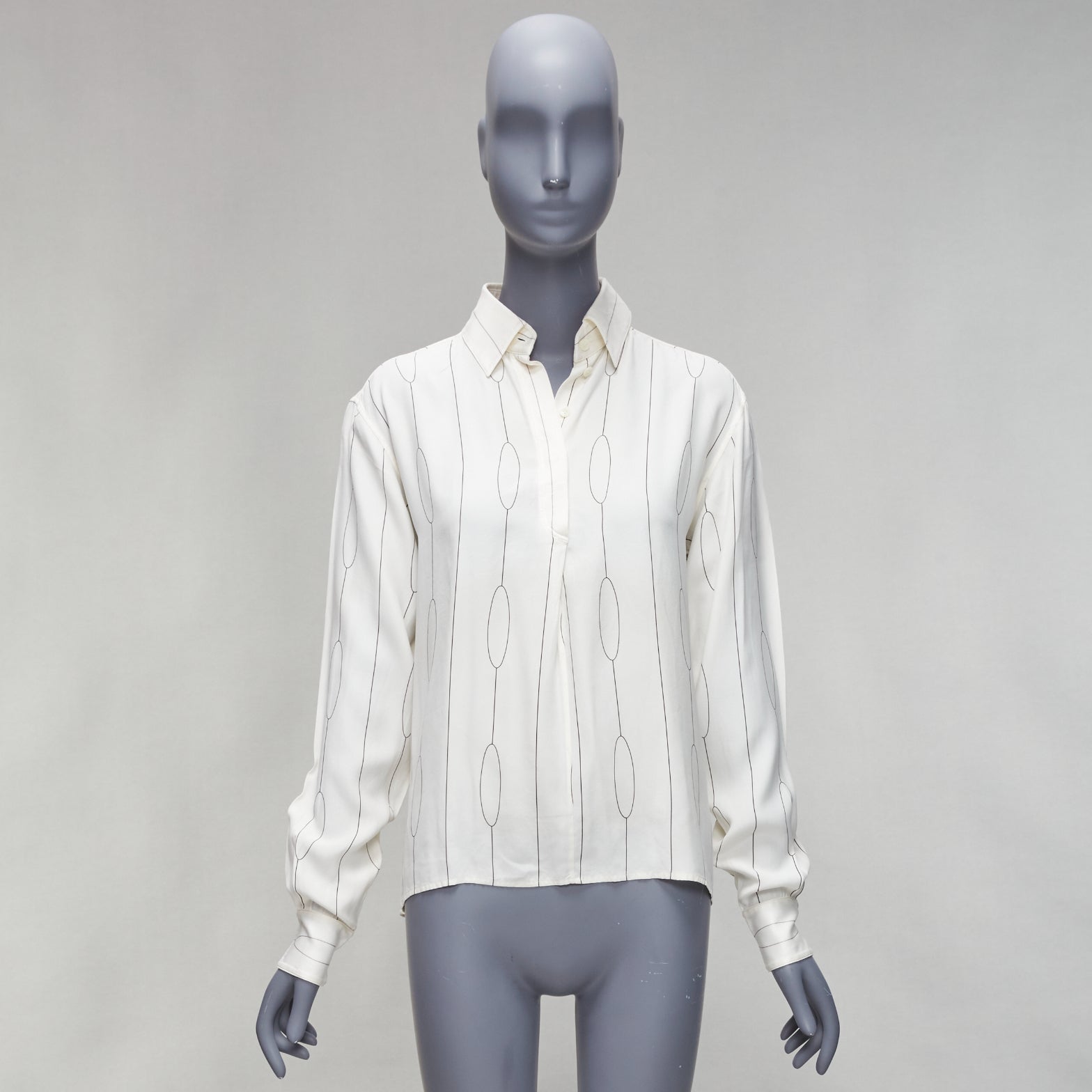 Celine Linear Placket Shirt - Image 11