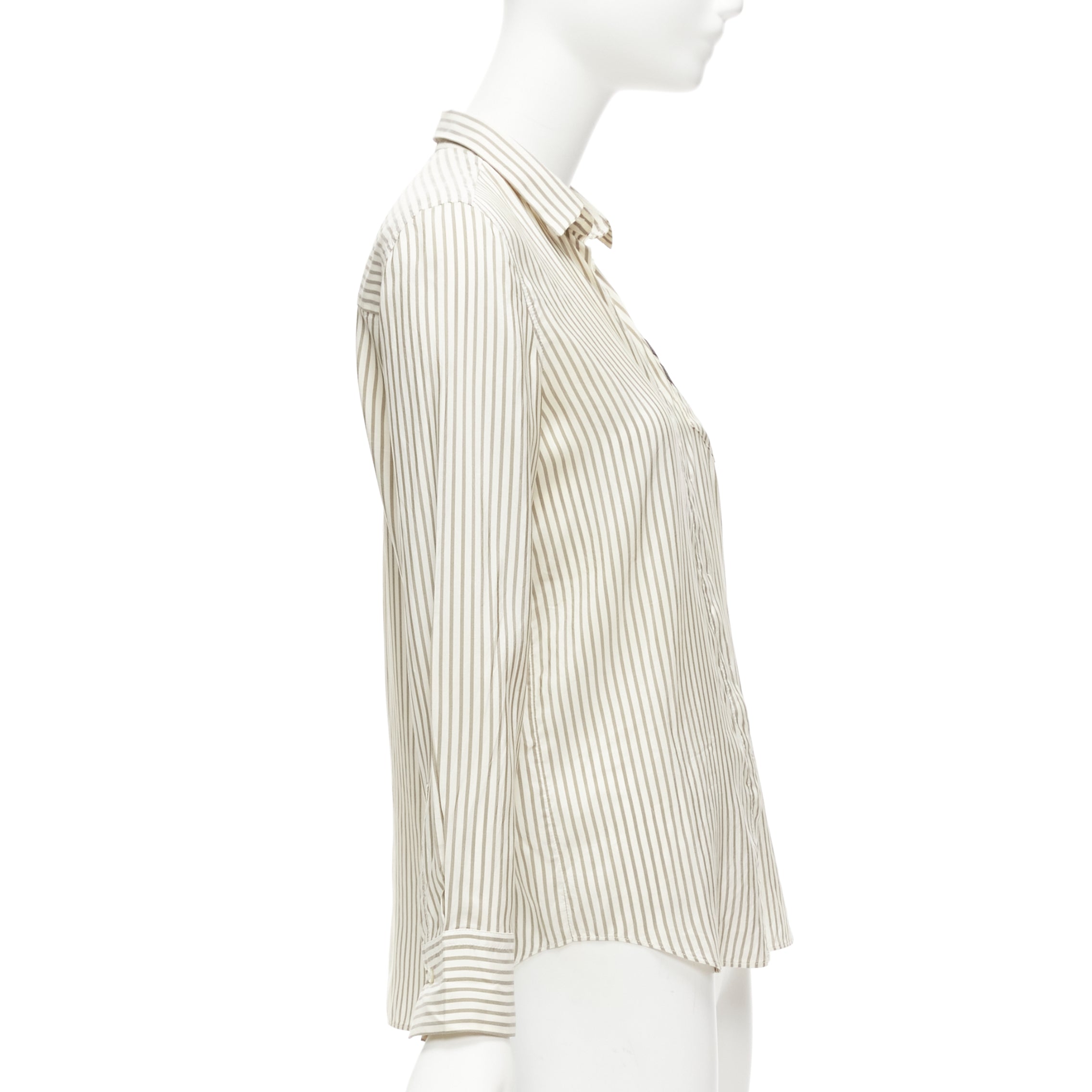 Brunello Cucinelli Beaded Pocket Shirt - 4