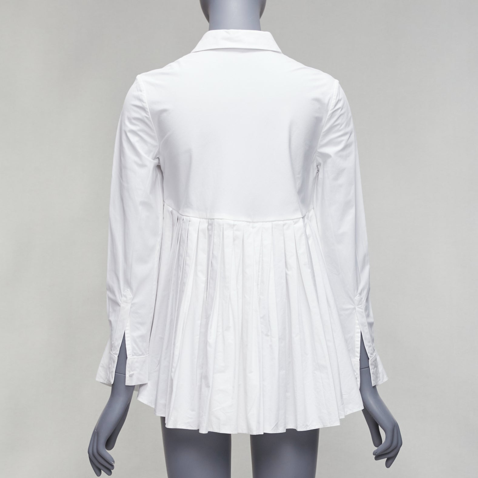 Co Pleated Peplum Shirt - Side view