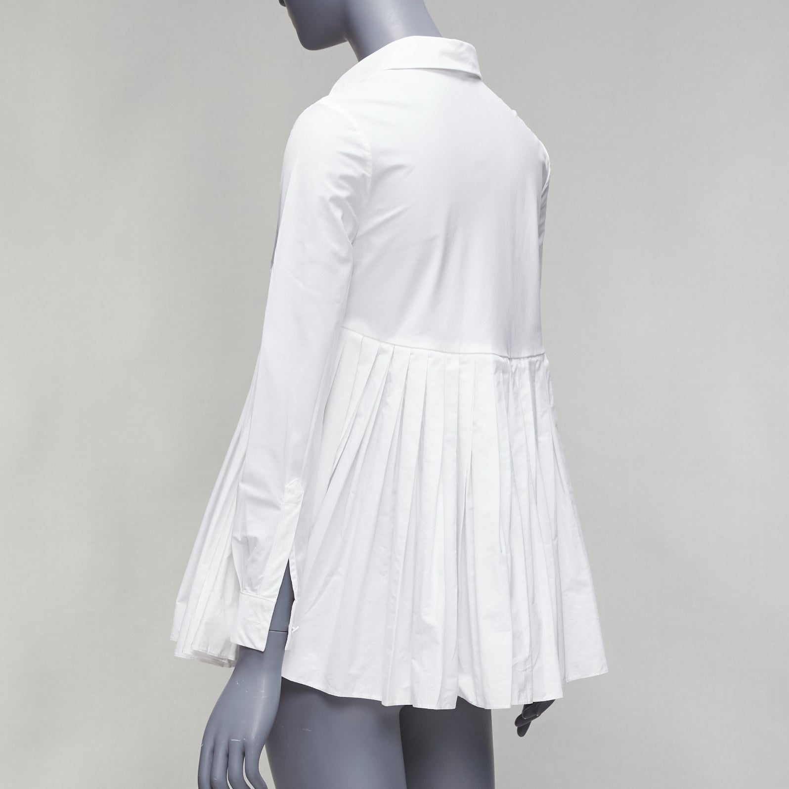 Co Pleated Peplum Shirt - Detail 1