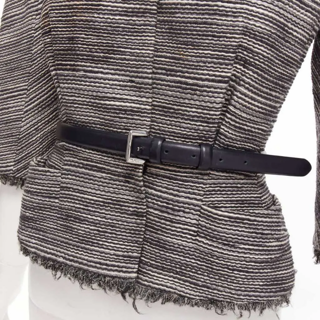 Dior Bar jacket Black Cotton Good - Back View