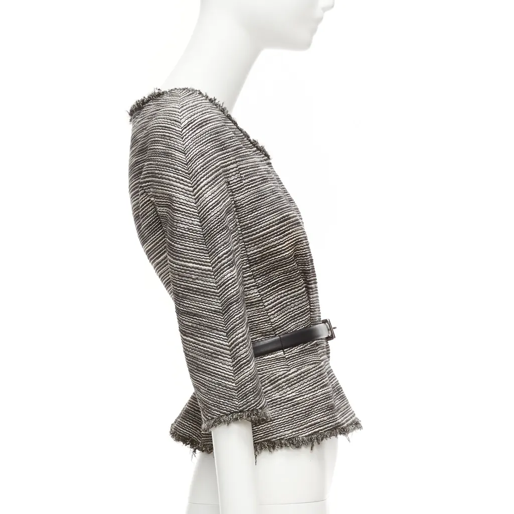 Dior Bar jacket Black Cotton Good - Model View