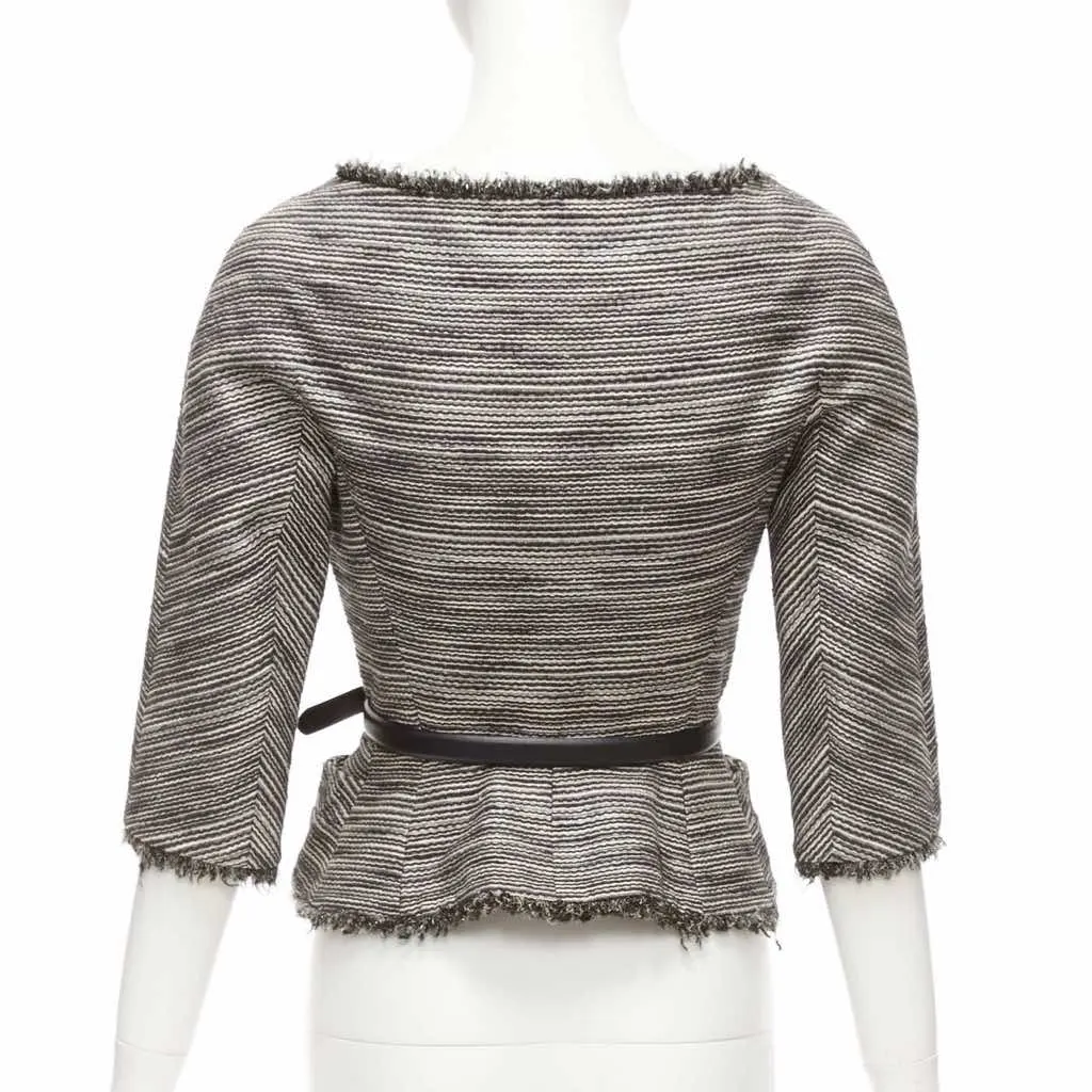 Dior Bar jacket Black Cotton Good - Box View