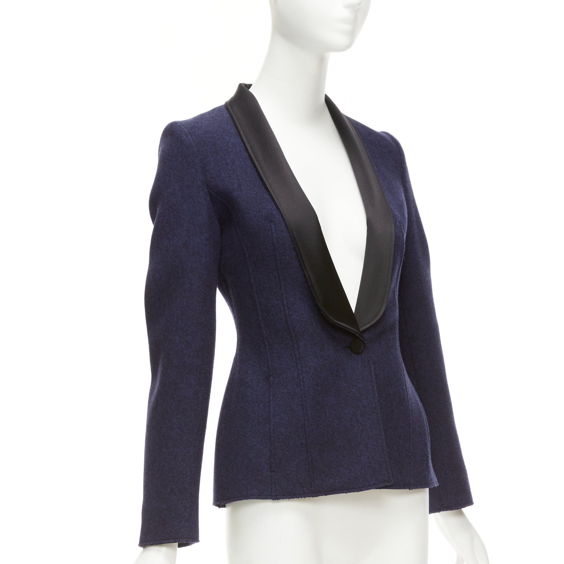 Maison Martin Margiela Satin Collar Blazer - 4