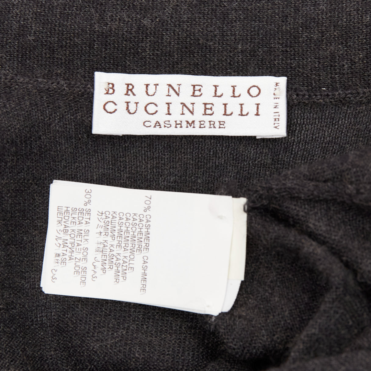 Brunello Cucinelli Chain V Neck Sweater - Image 10