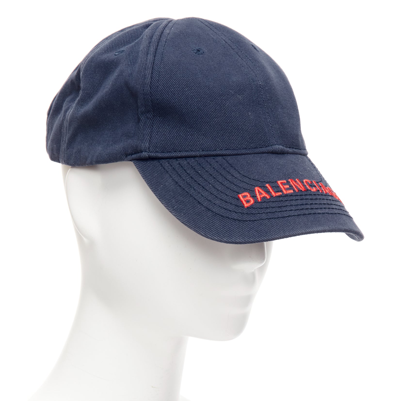 Balenciaga Red Logo Baseball Cap